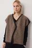 Wol Hide Knit Weave Vest - Thumbnail 2