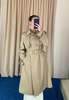 The NKC Store Kate Long Trench Trench Coat - Thumbnail 1