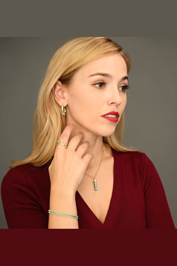 Starfish Project Brayden Turquoise Pendant Necklace