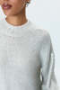 Pistola Ilana Mock Neck Sweater - Silver - Thumbnail 3