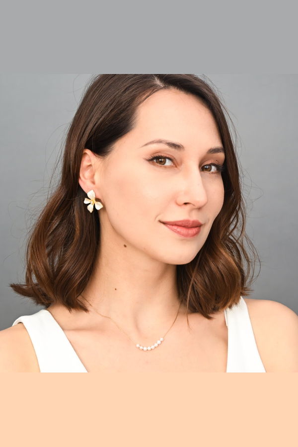 Starfish Project Harmony Pearl Cluster Necklace