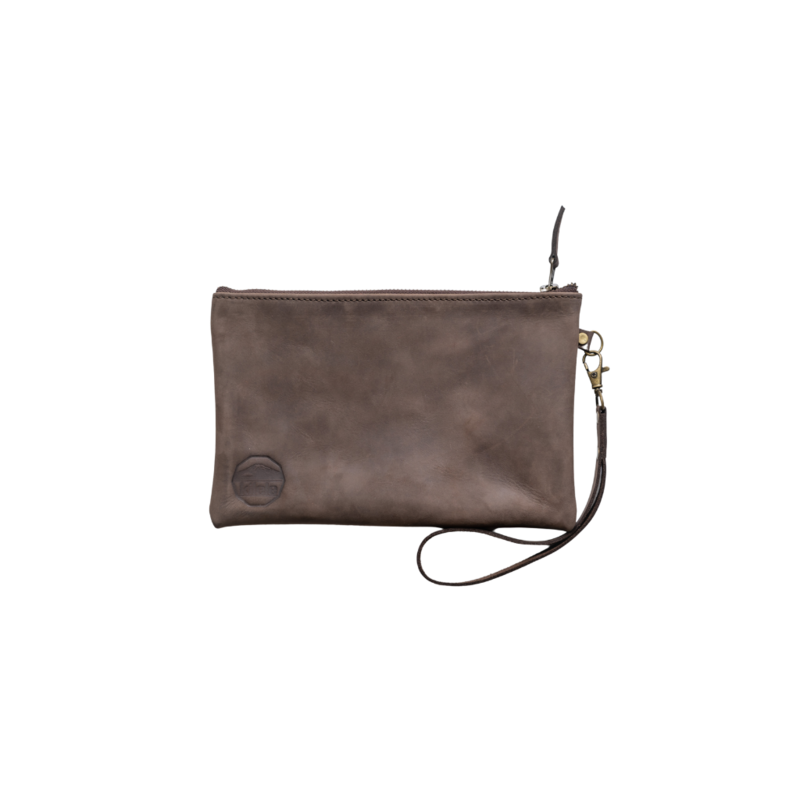 Jubilee Trading Co. Leather Clutch