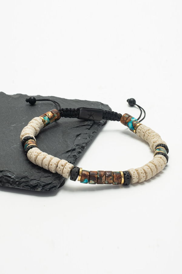 Starfish Project Vanguard Lava Bead Bracelet