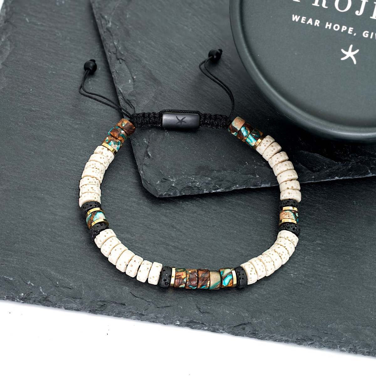 Starfish Project Vanguard Lava Bead Bracelet - Image 3 of 5