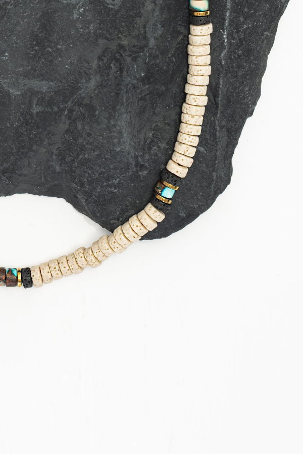 Starfish Project Vanguard Lava Bead Necklace