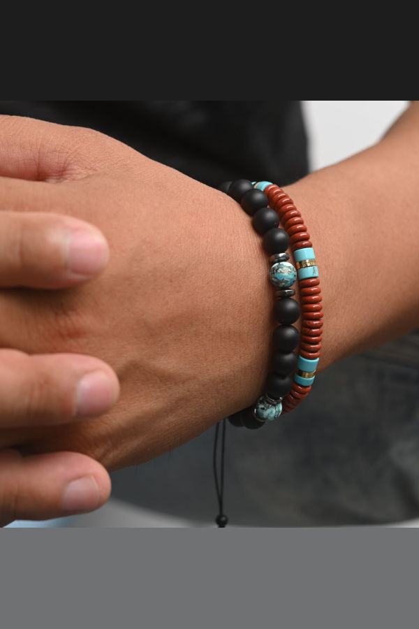 Starfish Project Wear Blue Emperor Stone Bracelet