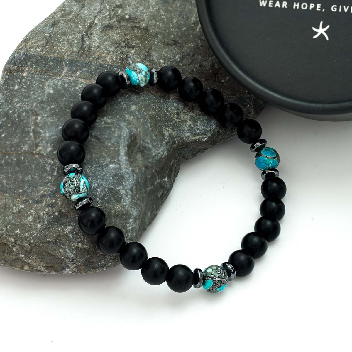 Starfish Project Wear Blue Emperor Stone Bracelet - Image 3 of 5