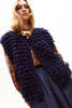 Carolina K Marjorie Vest - Navy - Thumbnail 1