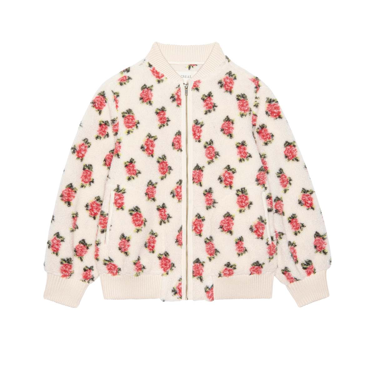 The Great. Zip Front Rose Bomber - Image 4 of 4