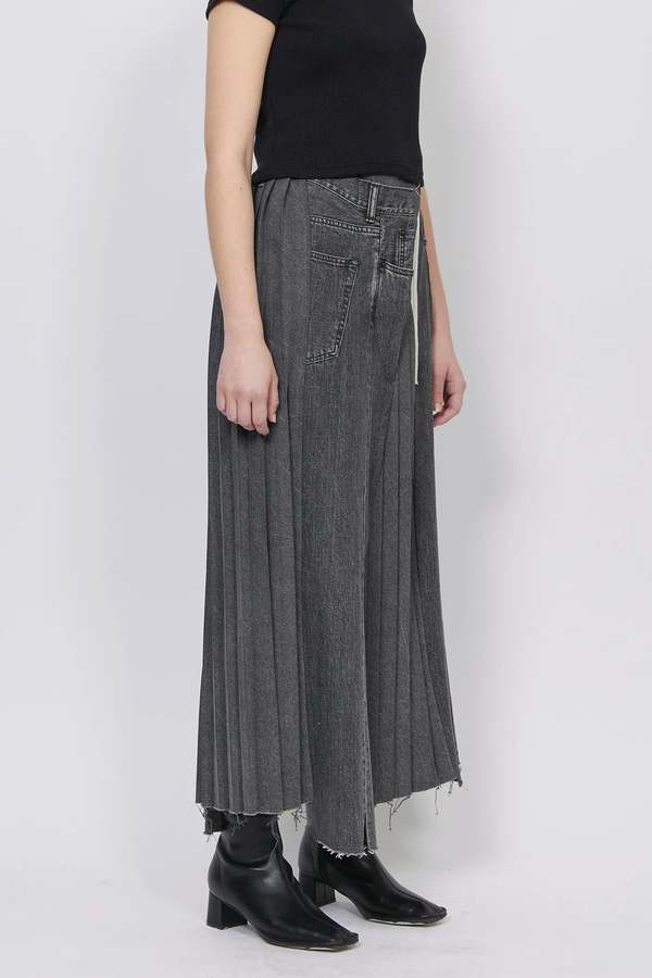 Kuro Remake Denim Mark VI Skirt