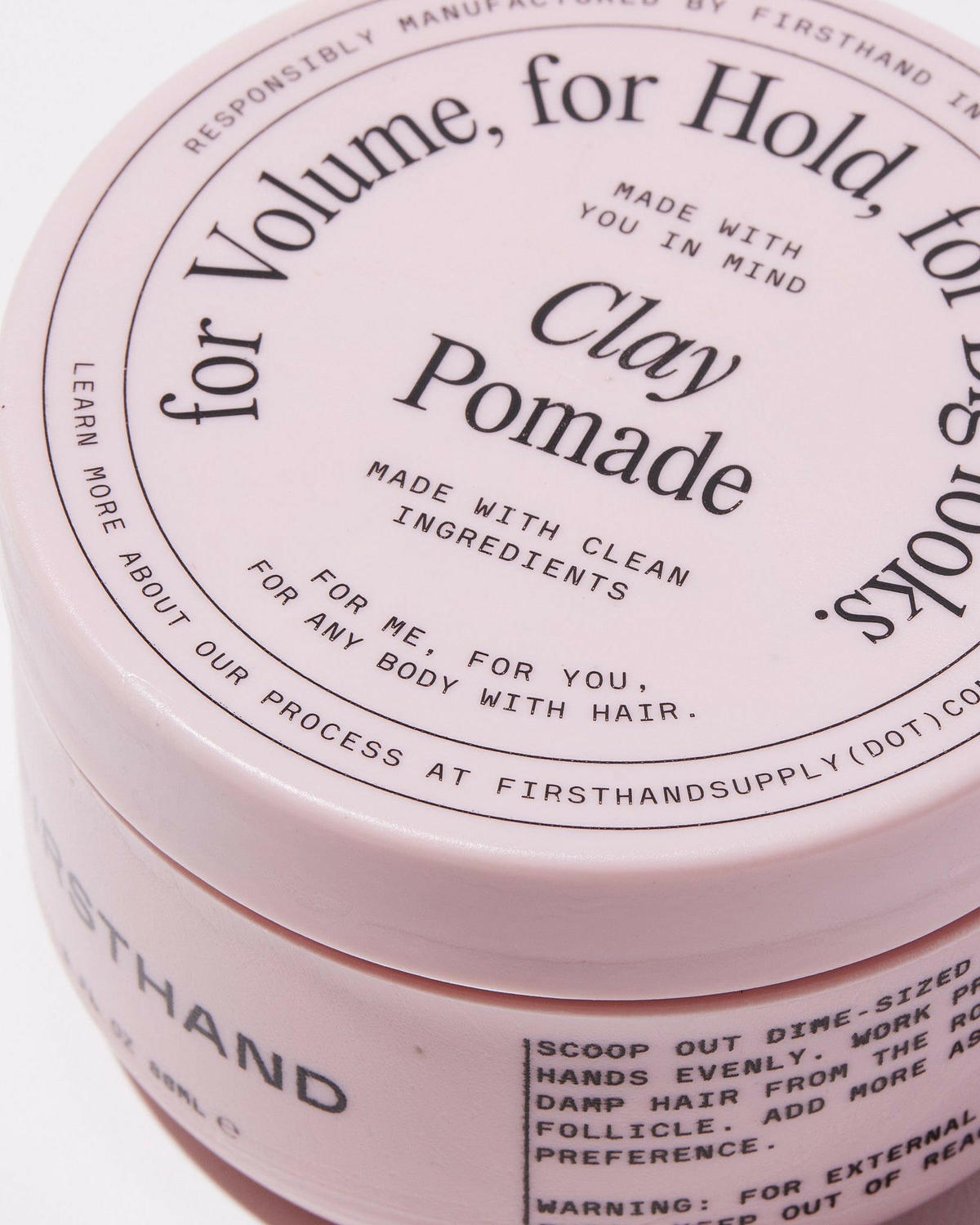 Firsthand Supply Clay Pomade - Image 3 of 6