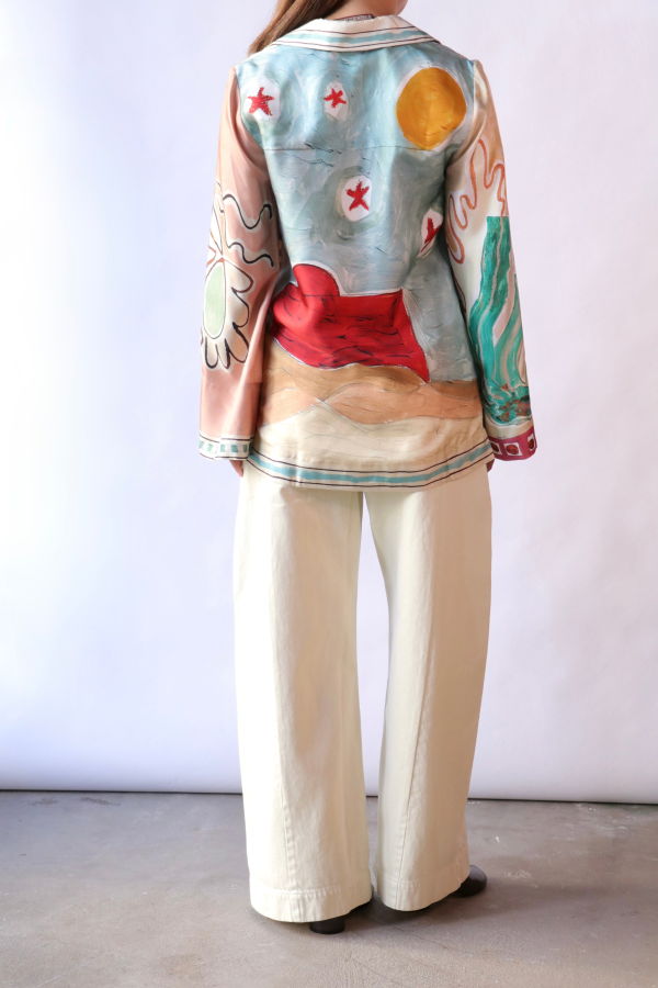 ALÉMAIS Michelle Silk Shirt