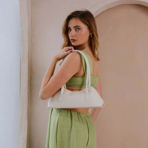 Melie Bianco Dakota Recycled Vegan Shoulder Bag