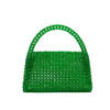 Melie Bianco Sherry Emerald Small Beaded Top Handle Bag - Thumbnail 3