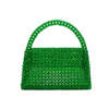 Melie Bianco Sherry Emerald Small Beaded Top Handle Bag - Thumbnail 4