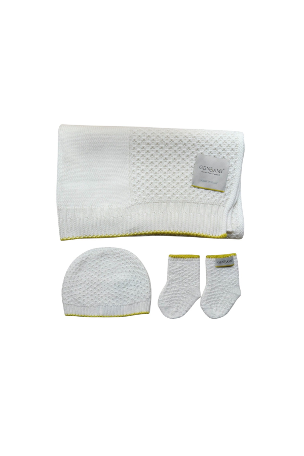 Kids Gensami Three Piece Set - White