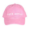 Kids True Artist Baseball Cap - Pink - Thumbnail 1