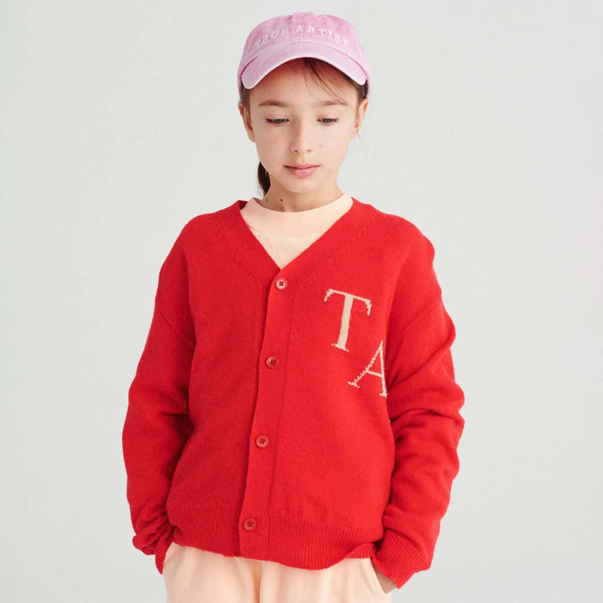 Kids True Artist Baseball Cap - Pink - Image 6 of 7