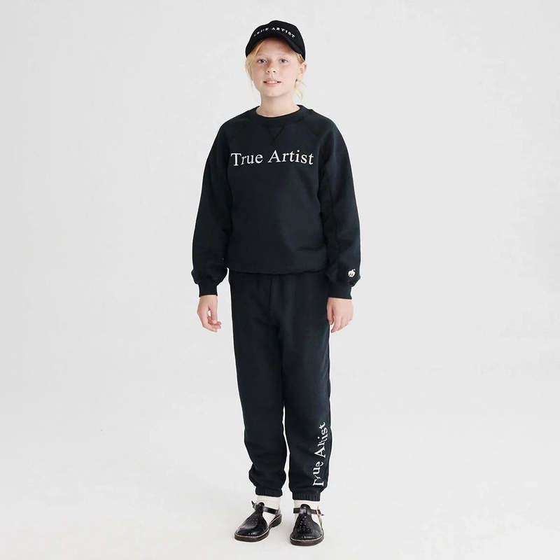 Kids True Artist Sweatpants - Black