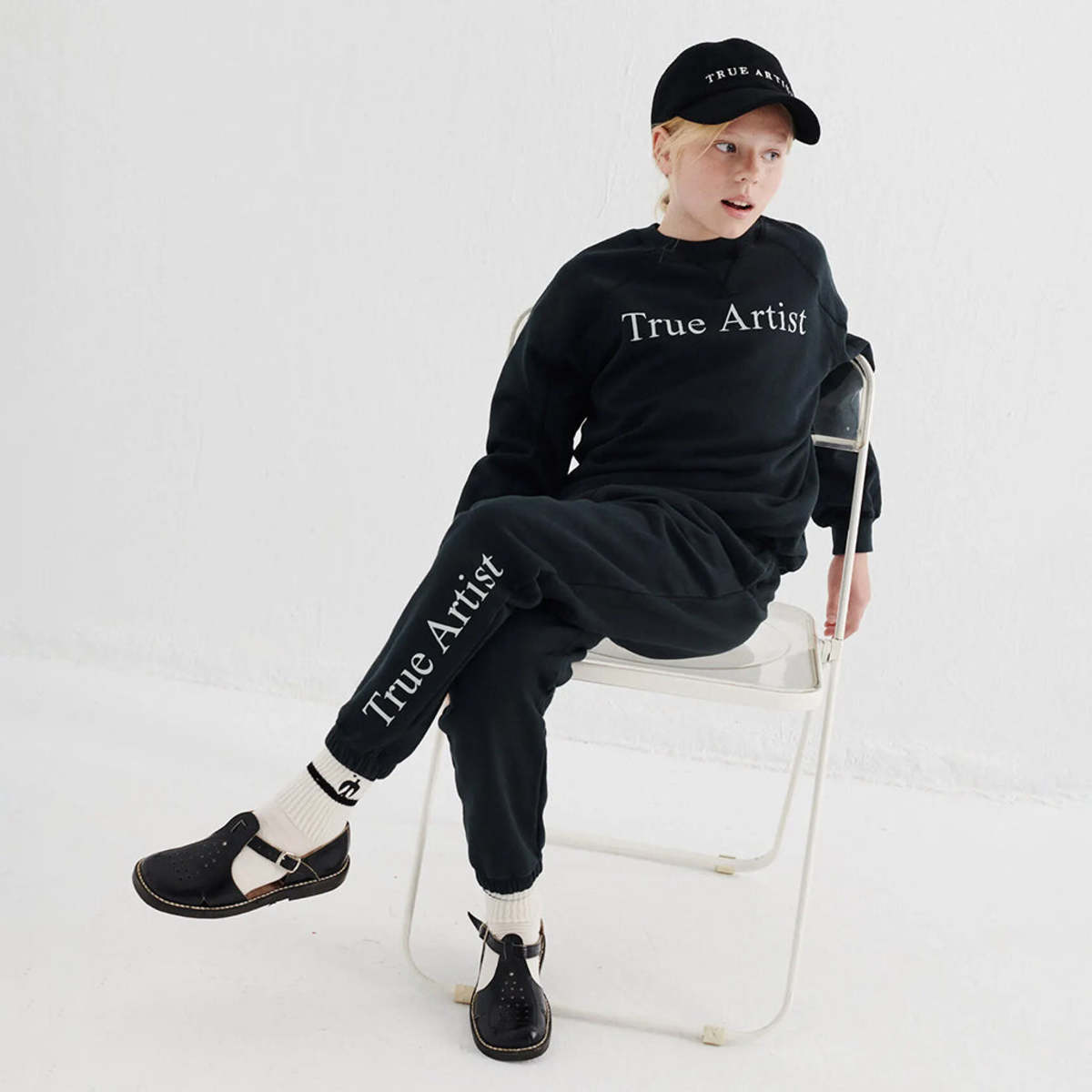 Kids True Artist Sweatpants - Black - Image 7 of 7