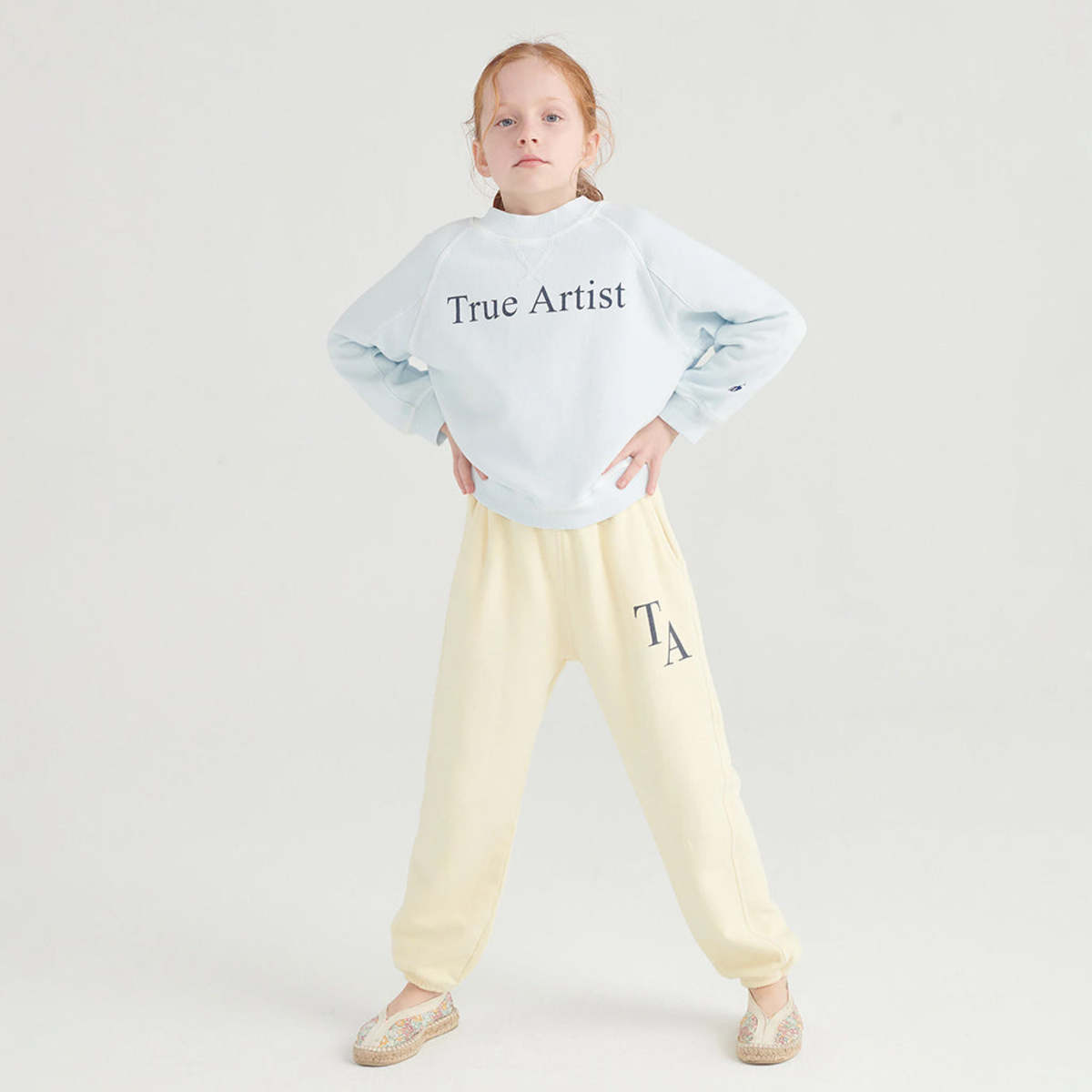Kids True Artist Sweatpants - Yellow - Image 6 of 7