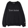 Kids True Artist Sweatshirt - Black - Thumbnail 1