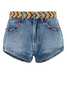 Alanui Denim Memories On The Savannah Shorts - Medium Wash - Thumbnail 1