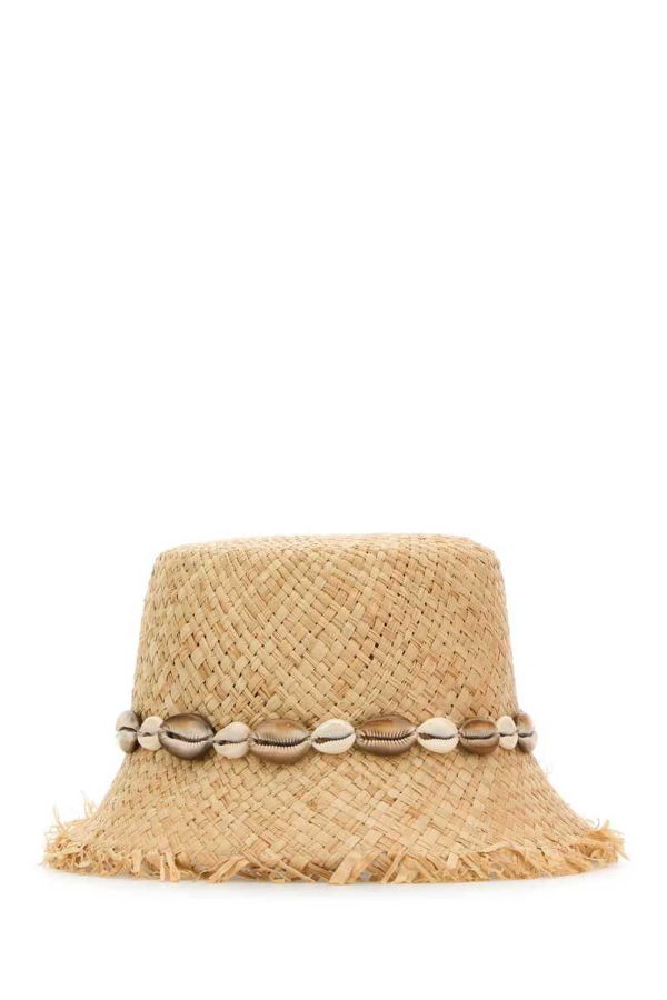 Alanui Raffia Bucket Hat - Natural