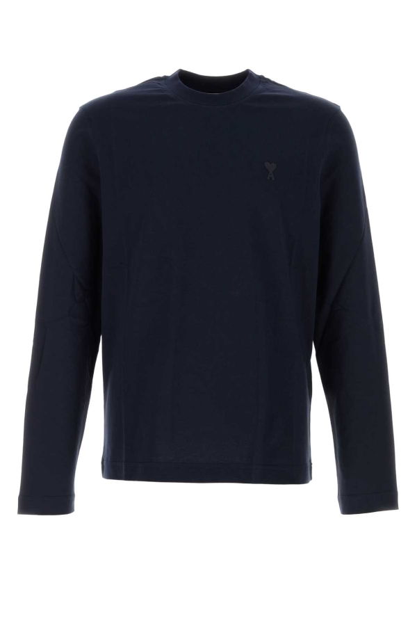 Ami Alexandre Mattiussi Cotton T-shirt - Nightblue