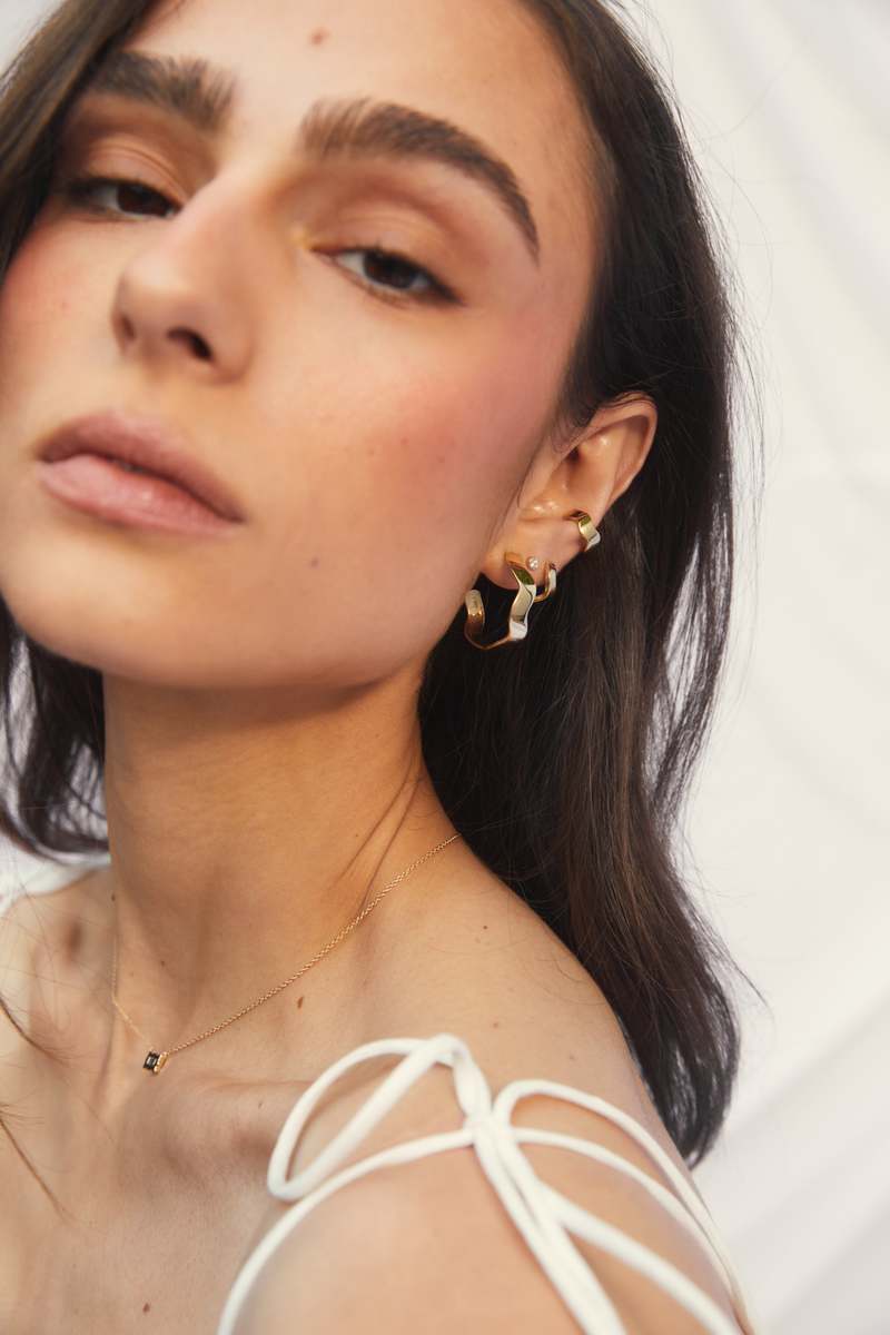 Eriness Thick Form Ear Cuff