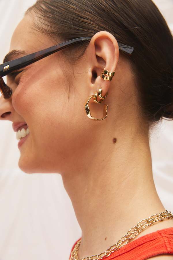 Eriness Thick Form Ear Cuff