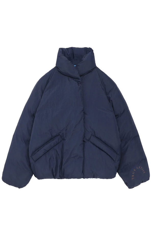 Kids True Artist Padded Jacket - Navy Blue