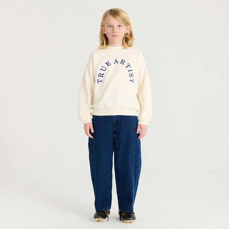 Kids True Artist Sweatshirt - White