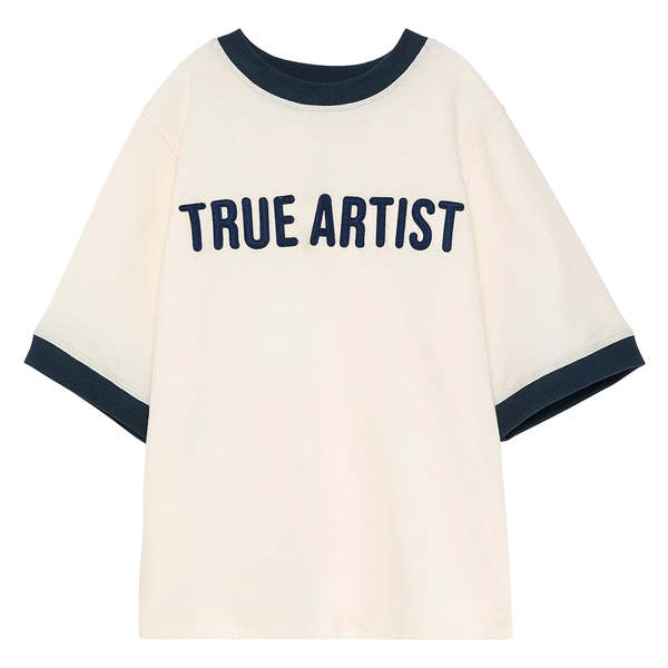 Kids True Artist Block T-Shirt - White