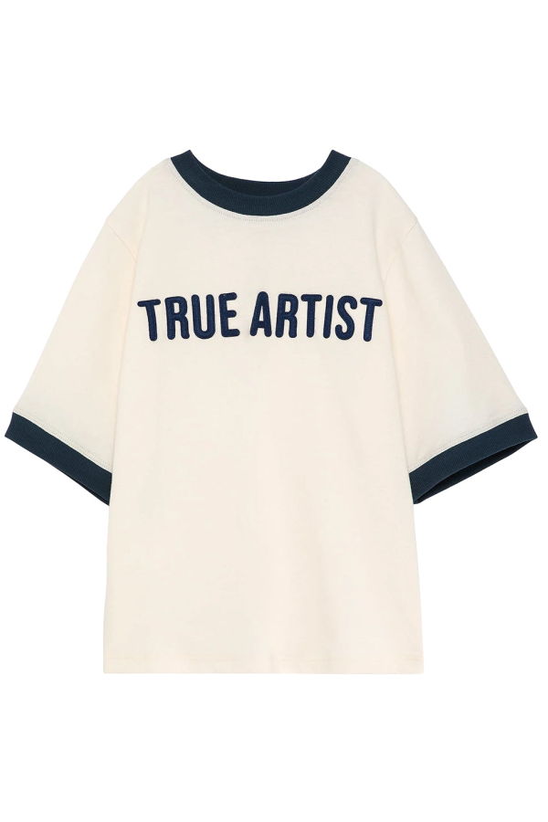 Kids True Artist Block T-Shirt - White