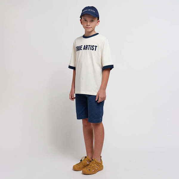 Kids True Artist Block T-Shirt - White