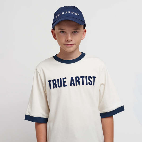 Kids True Artist Block T-Shirt - White