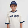 Kids True Artist Block T-Shirt - White - Thumbnail 6