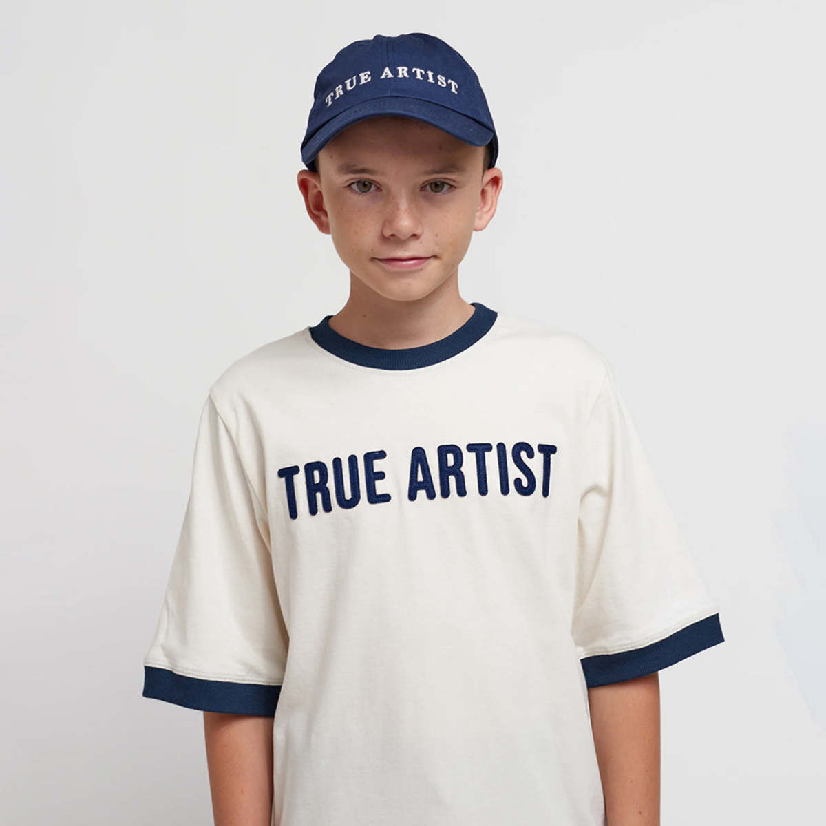Kids True Artist Block T-Shirt - White - Image 6 of 8