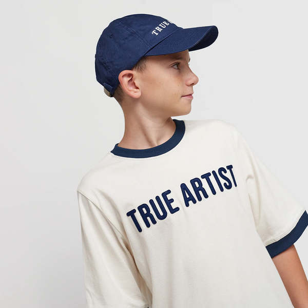 Kids True Artist Block T-Shirt - White