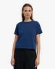 Colorful Standard Boxy Cropped T-Shirt - Bleu Marine - Thumbnail 2