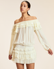 Cynthia Rowley Bella Ruffle Blouse - Off White - Thumbnail 2
