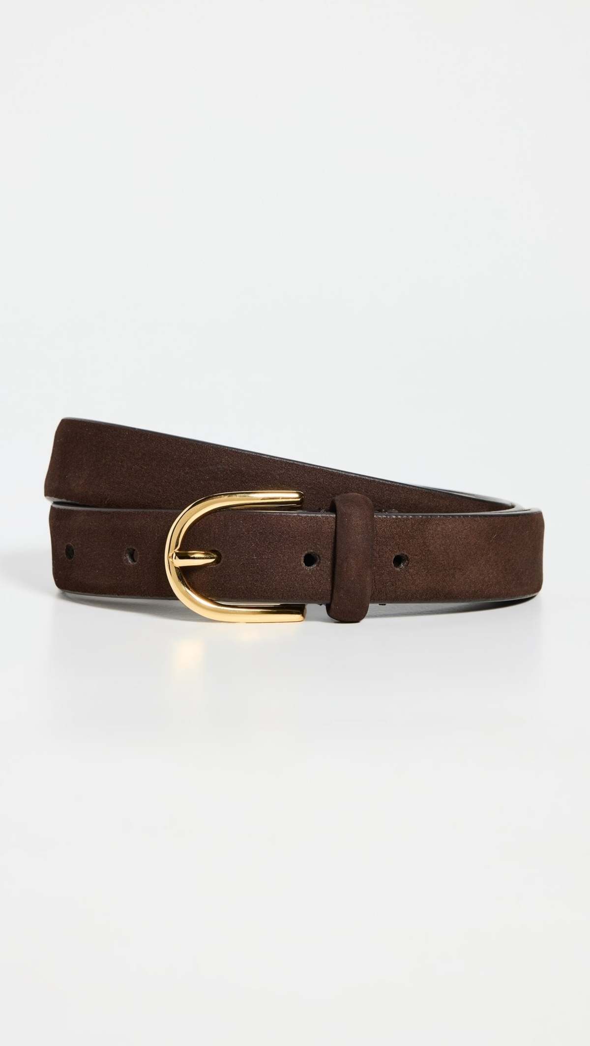 Anderson's The Chloe Suede Belt - Dark Brown - Image 1 of 1