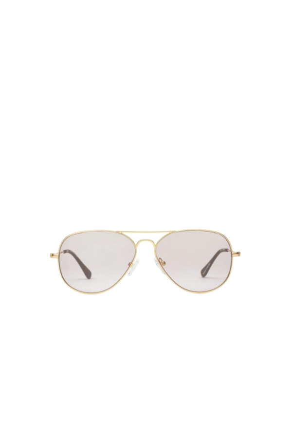 Caddis Mabuhay Reading Glasses - Matte Gold Charcoal