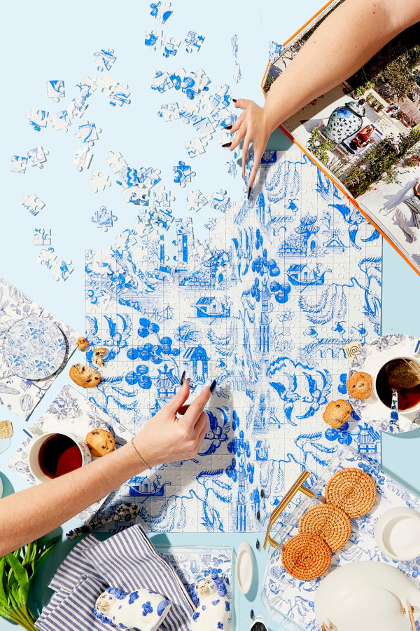 Tart By Taylor Chinoiserie Acrylic Puzzle
