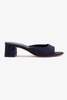 Larroude Chloe Gosselin Anah Mule - Navy - Thumbnail 1