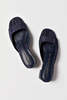 Larroude Chloe Gosselin Anah Mule - Navy - Thumbnail 2