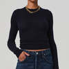 Citizens of Humanity Alessia Crewneck Sweater - Navy - Thumbnail 1