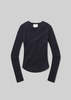 Citizens of Humanity Alessia Crewneck Sweater - Navy - Thumbnail 2