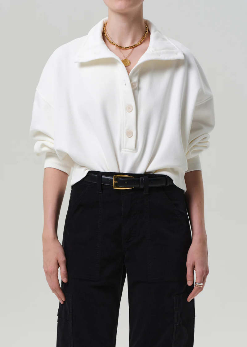 Citizens of Humanity Mirelle Funnel Neck Sweatshirt